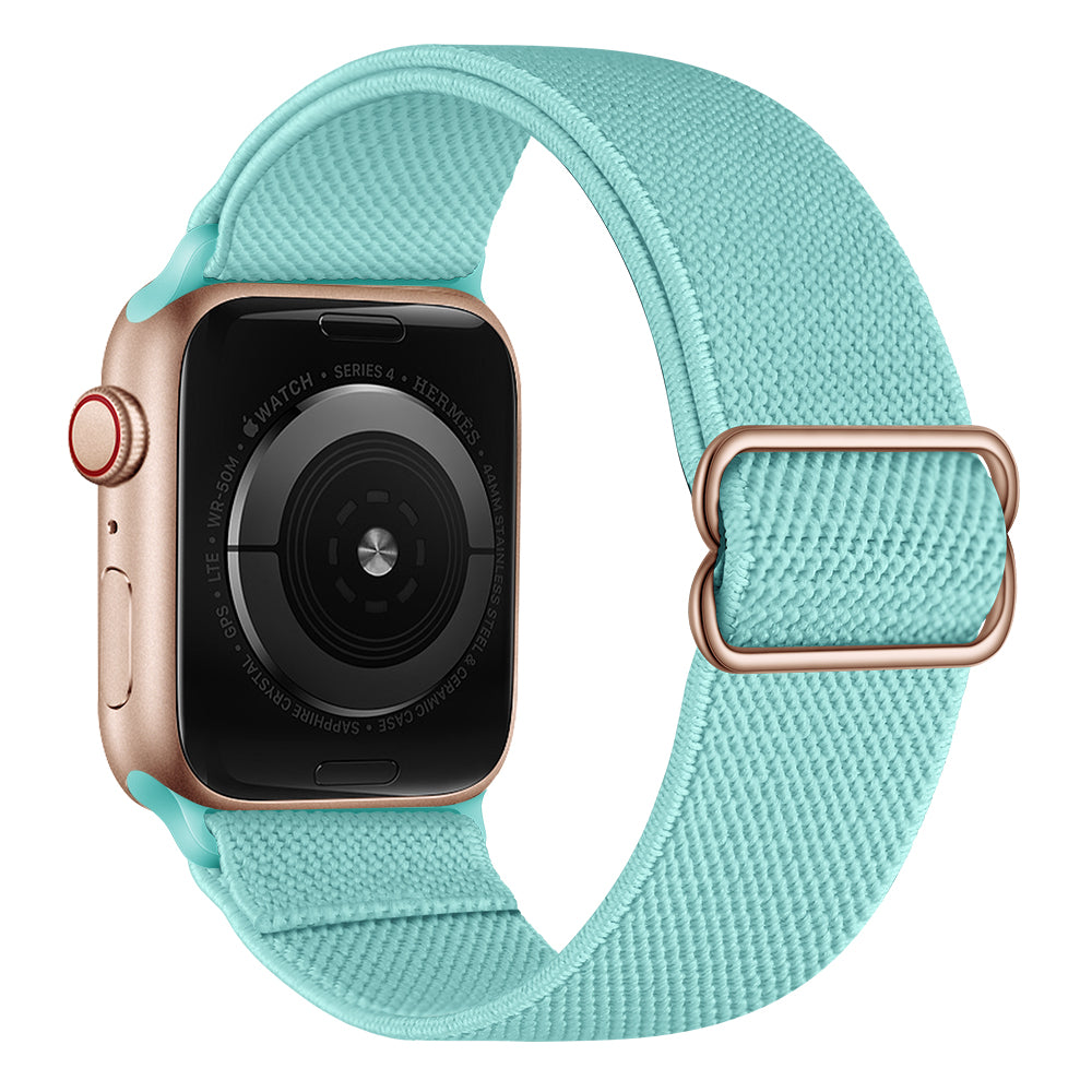 Adjustable Woven Polyester Watchband Wrist Strap Replacement for Apple Watch Series 9 8 7 6 SE (2023) SE(2022) 40mm 3 2 1 38mm Adjustable Woven Polyester Watchband Wrist Strap Replacement for Apple Watch Series 9 8 7 6 SE (2023) SE(2022) 40mm 3 2 1 38mm